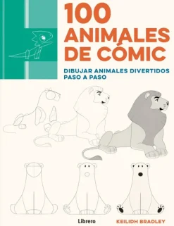 Librero Arte-100 animales de cómic