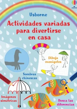 Usborne Actividades Y Puzzles-Actividades variadas para divertirse en casa