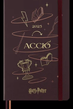 Ed. Moleskine Agendas Moleskine-Agenda 2025 - Diaria - Harry Potter - Tapa dura - Large