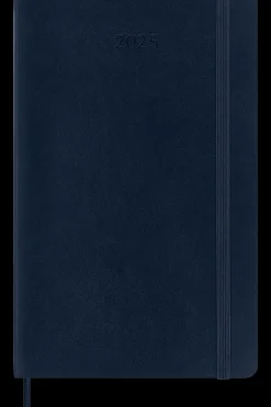 Ed. Moleskine Agendas Moleskine-Agenda 2025 - Diaria - Tapa blanda - Large - Azul zafiro