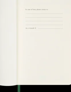 Ed. Moleskine Agendas Moleskine-Agenda 2025 - Semanal - Tapa blanda - Pocket - Verde mirto
