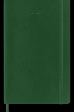 Ed. Moleskine Agendas Moleskine-Agenda 2025 - Semanal - Tapa blanda - Large - Verde mirto