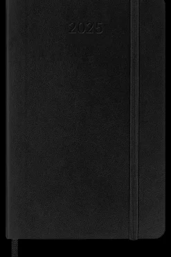 Ed. Moleskine Agendas Moleskine-Agenda 2025 - Semanal - Tapa blanda - Pocket - Negro