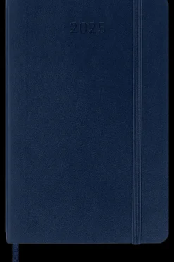 Ed. Moleskine Agendas Moleskine-Agenda 2025 - Semanal - Tapa blanda - Pocket - Azul zafiro