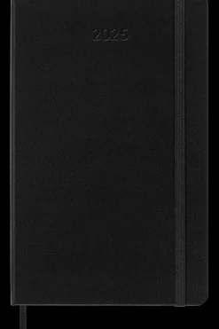 Ed. Moleskine Agendas Moleskine-Agenda 2025 - Semanal - Tapa dura - Large - Negro