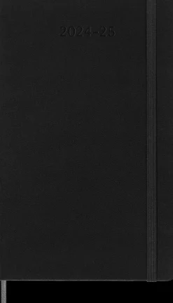 Ed. Moleskine Agendas Moleskine-Agenda 18 meses 2024/2025 - Diaria - Tapa dura - Large - Negro
