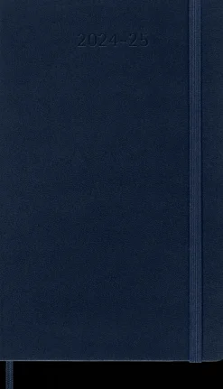 Ed. Moleskine Agendas Moleskine-Agenda 18 meses 2024/2025 - Semanal - Tapa dura - Large - Azul Zafiro