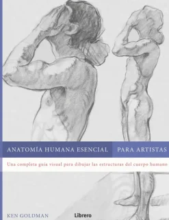 Librero Arte-Anatomía humana esencial para artistas