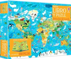 Usborne Actividades Y Puzzles-Animales del mundo