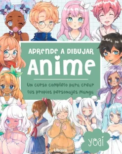Librero Arte-Aprende a dibujar anime