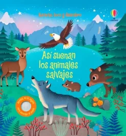 Usborne Primera Infancia-Así suenan los animales salvajes