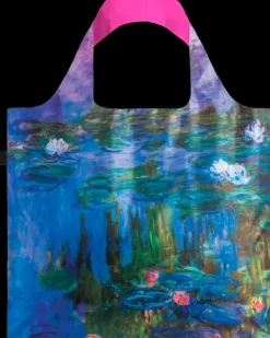 Ed. LOQI Loqi-Bolsa Monet. Water Lillies Neon Pink