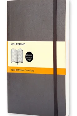 Ed. Moleskine Cuadernos Clásicos-Cuaderno Clásico - Tapa Blanda - Large - Negro - De rayas