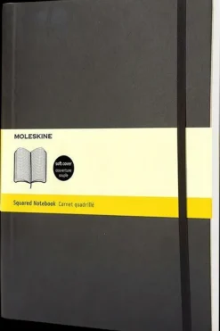 Ed. Moleskine Cuadernos Clásicos-Cuaderno Clásico - Tapa Blanda - XL - Negro - Cuadriculada
