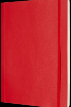 Ed. Moleskine Cuadernos Clásicos-Cuaderno Clásico - Tapa Blanda - XL - Rojo escarlata - De rayas