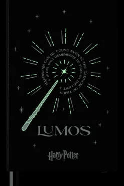Ed. Moleskine Cuadernos Edición Limitada-Cuaderno Ed. Limitada - Harry Potter, Lumos - Tapa dura - Large - De r