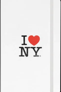 Ed. Moleskine Cuadernos Edición Limitada-Cuaderno Ed. Limitada - I Love NY - Tapa Dura - Large - Blanca - De ra