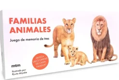 MTM Pasatiempos-Familias animales. Juego de memoria