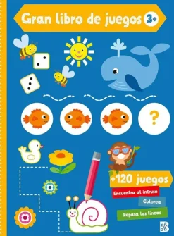 Ballon Mayor A 3 Años-Gran libro de juegos +3