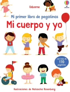 Usborne Cuerpo Y Mente-Mi cuerpo y yo. Mi primer libro de pegatinas