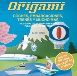 Acanto Actividades Y Puzzles-Origami, coches, embarcaciones, trenes y mucho más
