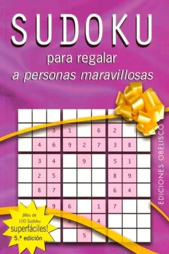Obelisco Pasatiempos-Sudoku para regalar a personas maravillosas