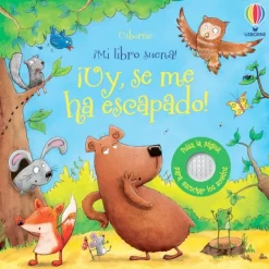 Usborne Primera Infancia-¡Uy, se me ha escapado!. Mi libro suena