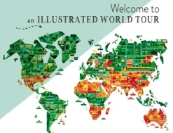 Monsa Viajes-Welcome to an illustrated world tour